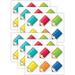 Creative Teaching Press Core Decor Colorful Doodle Pencils 3 Inch Designer Cut-Outs 36 Per Pack 6 Packs