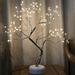 Tabletop Bonsai Tree Light 108 LED Copper Wire Tree Lamp Fairy Spirit Night Light Battery/USB Operated Adjustable Branches Halloween Christmas for Home Decoration and Gift (Warm White)
