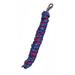 10 Horse Flat Nylon Braided Halter Lead Rope w/ Bull Snap Purple Blue 60566