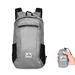 OBOSOE 1 Piece 20L Portable Folding Backpack Waterproof Ultralight Portable Outdoor Travel Hiking Backpack(gray)