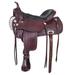 25HS HILASON Western Horse Saddle American Leather Flex Tree Trail & Pleasure Mahogany | American Saddle Horse | Leather Saddle | Western Saddle | Saddle for Horses | Horse Saddle Western