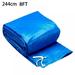 Swimming Pool Cover Round Pool Cover Anti-Uv Swimming Pool Mask Dust-Proof Hood Protector Protect Pools 8ft