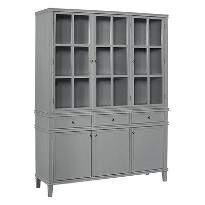 Daphne Sideboard & Hutch - Gray - Ballard Designs
