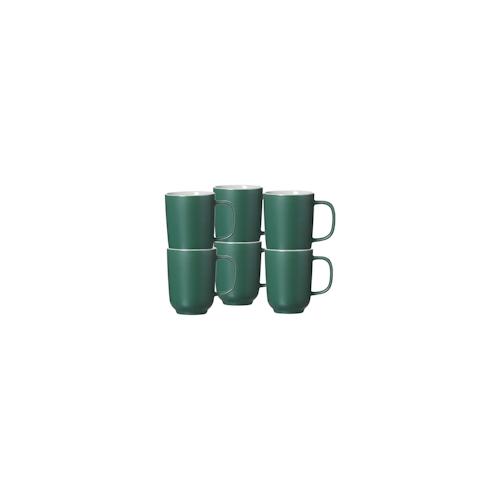 Ritzenhoff & Breker JASPER Kaffeebecher 285 ml grün 6er Set