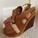 Michael Kors Shoes | Michael Kors Wedges | Color: Brown | Size: 7.5