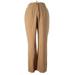 G.W. Velour Pants - High Rise: Tan Activewear - Women's Size 12 Petite