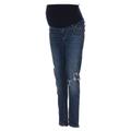 Gap Jeans - Mid/Reg Rise Skinny Leg Denim: Blue Bottoms - Women's Size 4 - Dark Wash