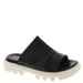 Miz Mooz Plymouth - Womens EURO 41 Black Sandal Medium