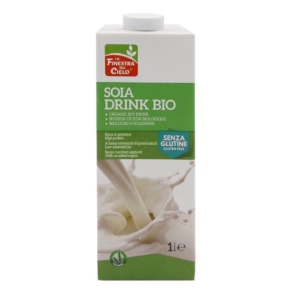 Bevanda Soia Drink S/G Bio 1L 1000 ml Soluzione bevibile