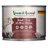 Venandi Animal Monoprotein 6 x 200 g umido gatto - Manzo