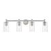 Innovations Lighting Bruno Marashlian Crown Point 33 Inch 4 Light Bath Vanity Light - 434-4W-SN-G434-7CL