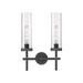 Innovations Lighting Bruno Marashlian Lincoln 23 Inch 2 Light Bath Vanity Light - 471-2W-WZ-G471-12CL