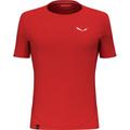 SALEWA Herren Shirt PEDROC DRY M HYB T-SHIRT., Größe XL in Rot