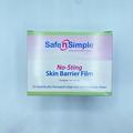 Safe n Simple SNS00807 Skin Barrier Wipes No-Sting Ostomy Care Barrier Film Wipes