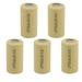 Kastar 5-Pack Nickel Metal Hydride (Ni-MH) Rechargeable Paper Wrapped Sub C SC Cell 1.2V 2200mAh Battery Flat Top Replacement for Any of 1000mAh ~ 2500mAh Ni-CD & Ni-MH Sub C SC Cells