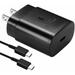 25W USB-C Super Fast Charging Wall Charger - Black (US Version ) for Kyocera DuraXE Epic - Black