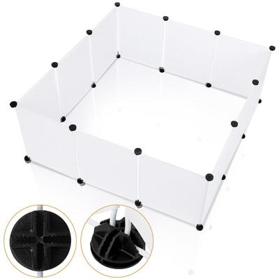 Randaco - TolleTour Kleintierkäfig Freigehege Hamster Hasen Meerschweinchen Transparente Laufstall