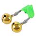 MQing Fishing Bell Alert Fishing Accessory Sensitive Easy to Use Rod Clamp Tip Clip Bell