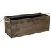 Sunnydaze Indoor/Outdoor Rectangle Acacia Wood Planter Box