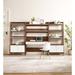 Bixby 3-Piece Wood Office Desk and Bookshelf