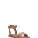 Lucky Brand Kimaya Ankle Strap Sandal - Women's Accessories Shoes Sandals in Open Brown/Rust, Size 9