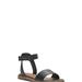 Lucky Brand Kimaya Ankle Strap Sandal - Women's Accessories Shoes Sandals in Black, Size 9
