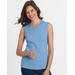 Blair Women's Essential Knit Tank Top - Blue - SML - Misses