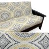Solarius Jacquard Futon Cover 475 Queen with 2 Pillows
