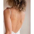 Pearl Back Drape Ready To Ship Bridal Jewelry Necklace Add-On