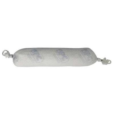 BRADY SPC518 Sorbent Boom, 12 gal, 5 in x 18 in, Oil, White, 10 PK