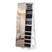 Jewelry Cabinet with Full Length Mirror and Storage Shelves