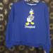 Disney Sweaters | Disney Donald Duck Disneyland Crewneck Sweat Shirt. Dark Blue Size Medium | Color: Blue | Size: M