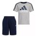 Adidas Matching Sets | Adidas Boys' French Terry Shorts Set | Color: Blue/Gray | Size: 4b