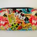 Disney Bags | Disney Wallet Zip Around Mickey Minnie Goofy Bambi Mermaid Figaro Colorful 8x4 | Color: Green | Size: Os