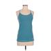 Nike Active Tank Top: Blue Print Activewear - Women's Size Medium