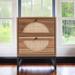 Bay Isle Home™ Pennebaker 2 - Drawer Rattan Nightstand Set of 2 Wood in Brown | 20.89 H x 15.75 W x 15.75 D in | Wayfair