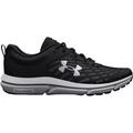 Under Armour Charged Assert 10 Running Shoes Synthetic Men's, Black/Black/White SKU - 347045