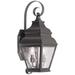 2 Light Bronze Outdoor Wall Lantern