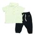 Pre-owned Gap Boys White | Navy Apparel Sets size: 3-6 Months