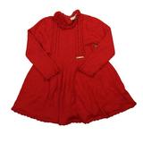 Pre-owned Mayoral Girls Red Sweater Dress size: 24 Months