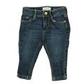 Pre-owned Janie and Jack Girls Blue Jeans size: 6-12 Months