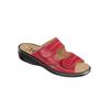 Pantolette BELVIDA, Damen, Gr. 42, rot, Glattleder, sportlich, Schuhe