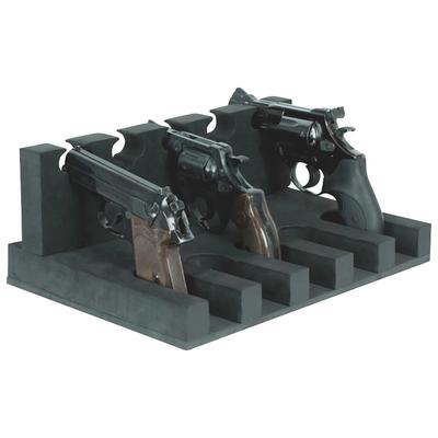 Kurzwaffenhalterung BURG WÄCHTER "KWH 5", schwarz, B:49,5cm H:36cm T:23cm, Stahl, Gerätehalterungen, für 5 Kurzwaffen Image