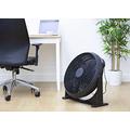 20” box fan 3 Speed, Portable Air Circulation Fan Heavy Duty High Velocity Circulator Floor Fan Industrial Fan, For home and office Display, Swing, Fan head tilt function, lightweight Fan-Black