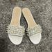 Jessica Simpson Shoes | Jessica Simpson White Sandal Slide Size 9 | Color: White | Size: 9
