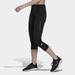 Adidas Pants & Jumpsuits | Adidas Own The Run 3/4 Running Crop Leggings Womens Xs Black New | Color: Black | Size: Xs