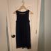 Jessica Simpson Dresses | Navy Blue Jessica Simpson Dress With Layered And Scalloped Hem, Size 2 | Color: Blue | Size: 2