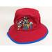 Disney Accessories | 50th Anniversary Disneyland Bucket Hat Red Embroidered Adult One Size Mickey Men | Color: Blue/Red | Size: Os