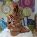 American Eagle Outfitters Shoes | American Eagle New Lace-Up Sandal Women's Sz 10 | Color: Brown | Size: 10