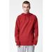 Adidas Shirts | Adidas Red Heavy Thermal Quarter Zip Pullover Hoodie Trefoil Athleisure Men's Xl | Color: Red | Size: Xl